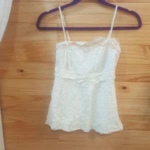 Lace tank